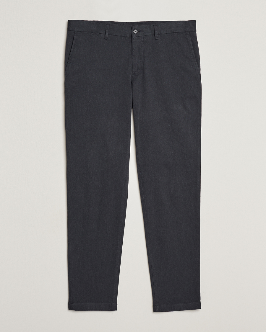 Herre | Bukser | J.Lindeberg | Chaze Flannel Twill Pants Dark Grey