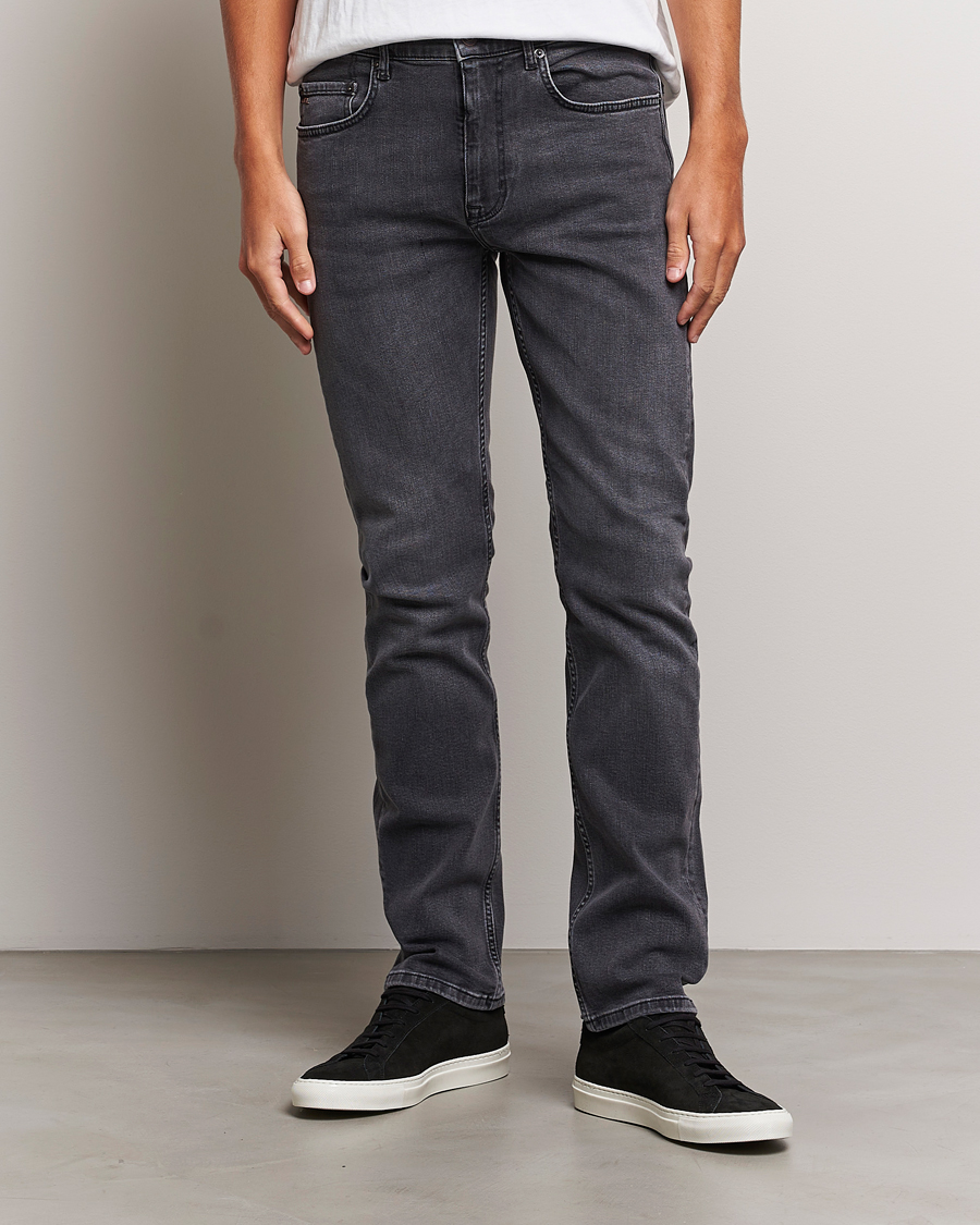 Herre | J.Lindeberg | J.Lindeberg | Cedar Slate Stretched Washed Jeans Granite Grey