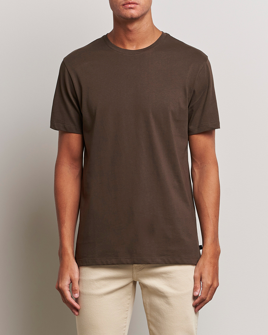 Herre | T-Shirts | J.Lindeberg | Sid Cotton Crew Neck Tee Delicioso