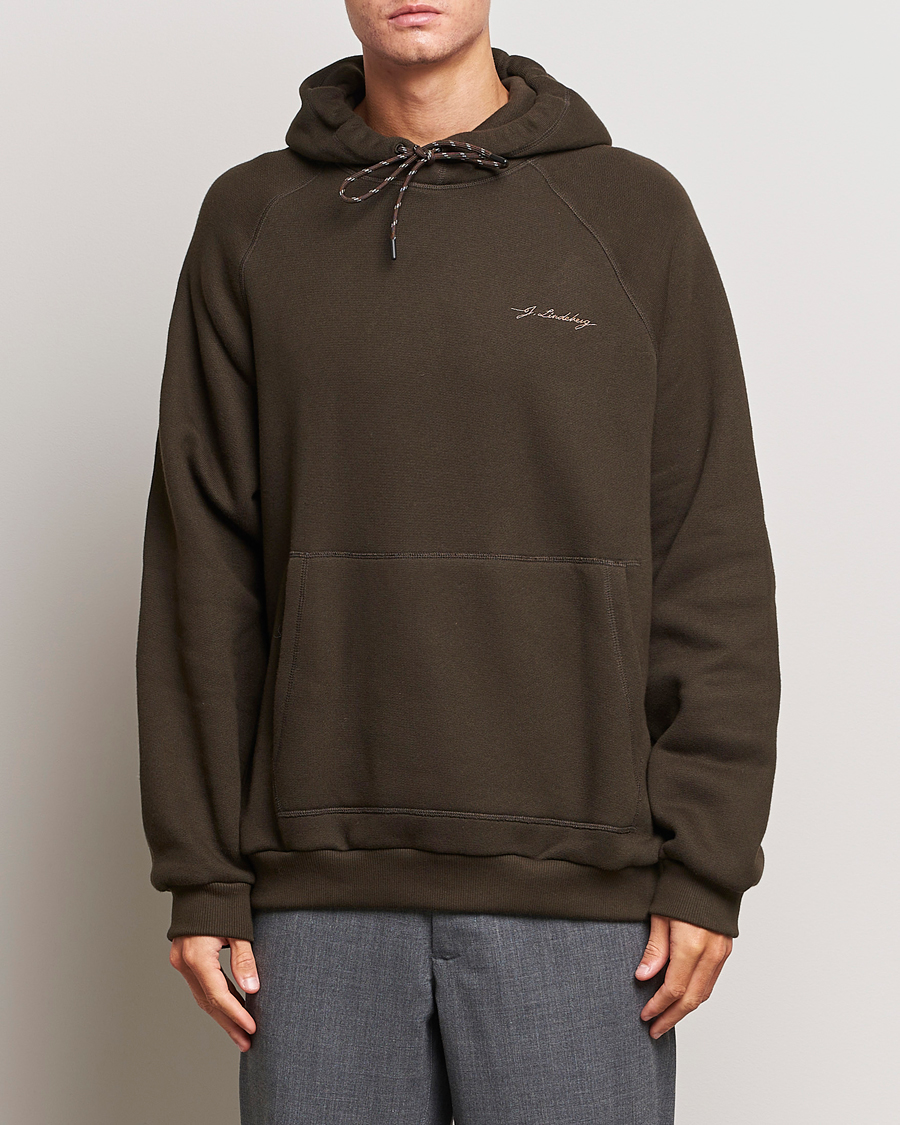 Herre | Gensere | J.Lindeberg | Wildwood Cotton Hoodie Delicioso