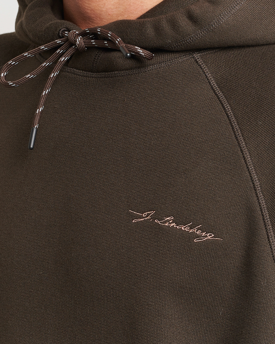 Herre | Gensere | J.Lindeberg | Wildwood Cotton Hoodie Delicioso
