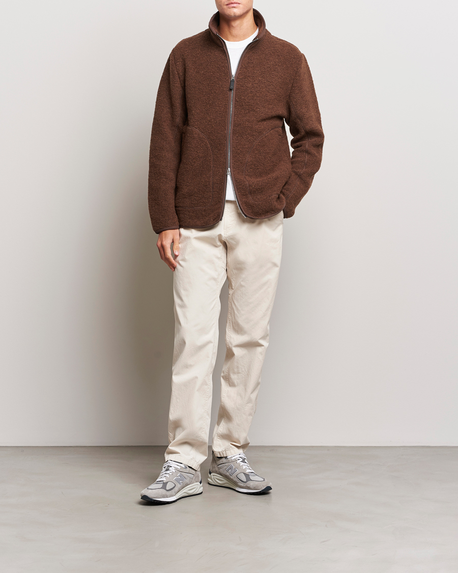 Herre | Gensere | J.Lindeberg | Dustin Wool Fleece Jacket Delicioso