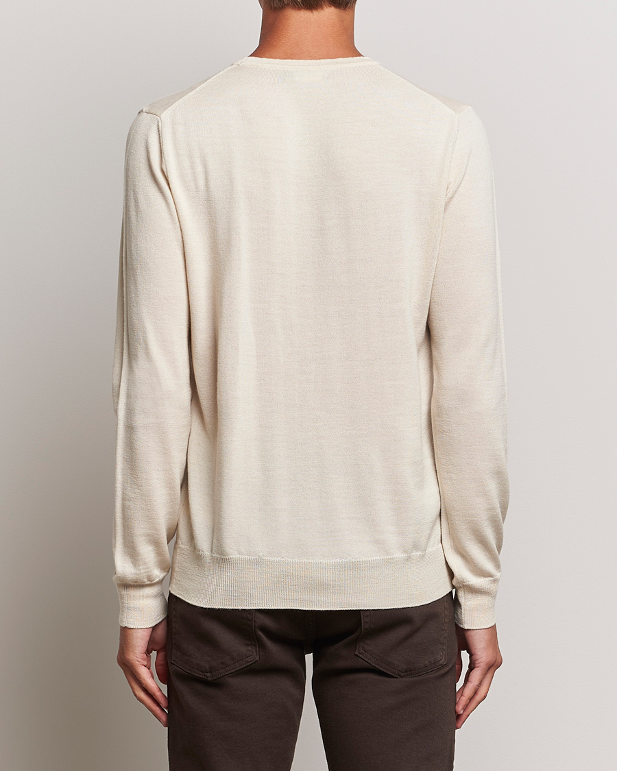 Herre | Gensere | J.Lindeberg | Lyle True Merino Crew Neck Pullover Oyster Grey