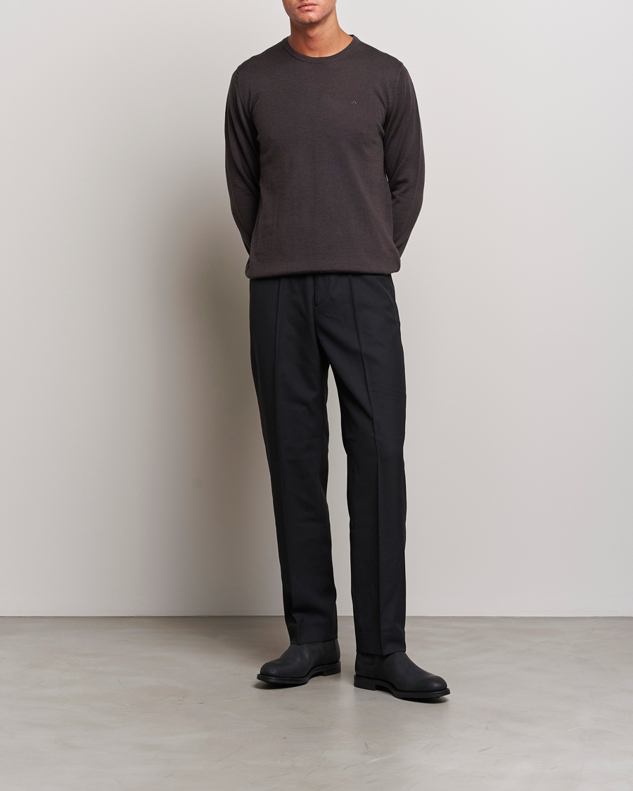 Herre | Gensere | J.Lindeberg | Lyle True Merino Crew Neck Pullover Delicioso