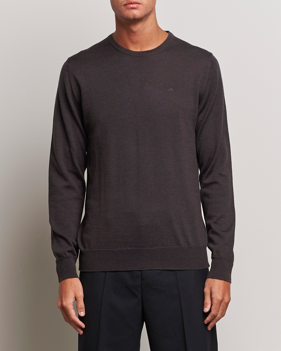 Herre | Gensere | J.Lindeberg | Lyle True Merino Crew Neck Pullover Delicioso