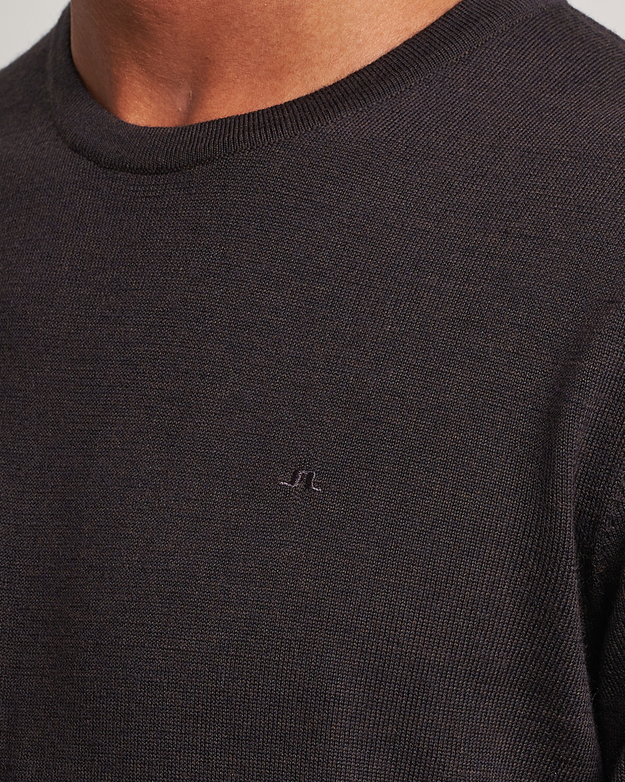 Herre | Gensere | J.Lindeberg | Lyle True Merino Crew Neck Pullover Delicioso