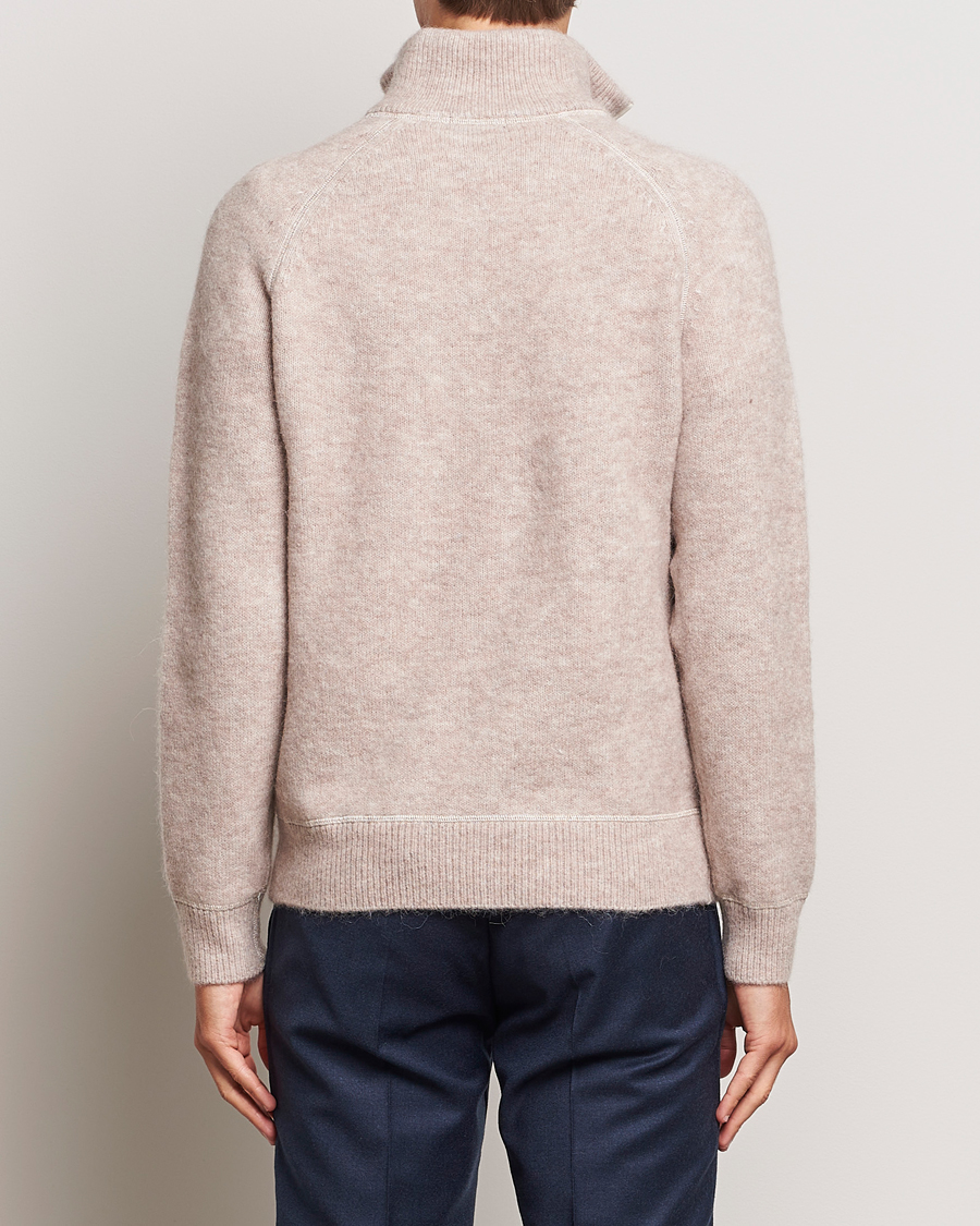 Herre | Gensere | J.Lindeberg | Wilton Half Zip Sweater Oyster Grey