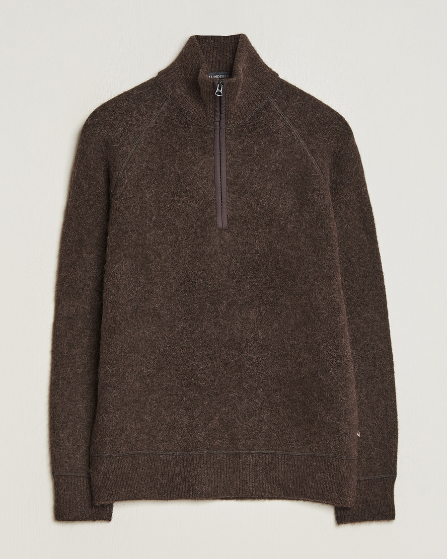 Herre | Gensere | J.Lindeberg | Wilton Half Zip Sweater Delicioso