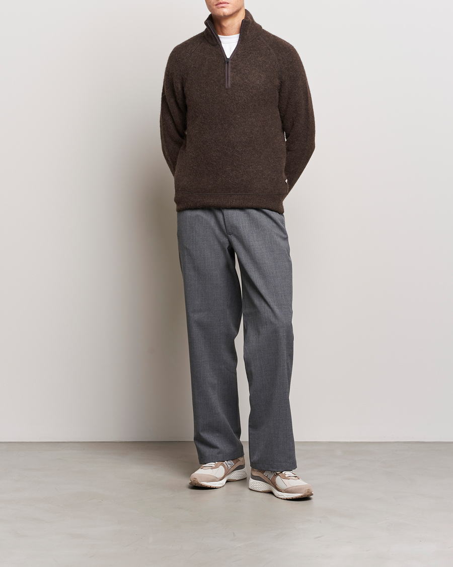 Herre | Gensere | J.Lindeberg | Wilton Half Zip Sweater Delicioso