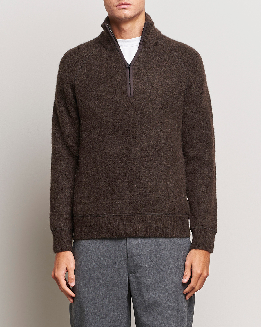 Herre | Salg | J.Lindeberg | Wilton Half Zip Sweater Delicioso