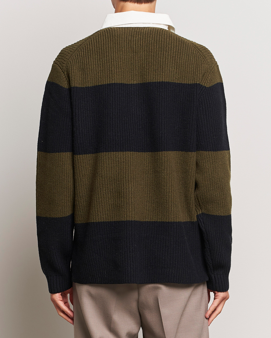 Herre | Gensere | J.Lindeberg | Larkspur Knitted Rugby Black