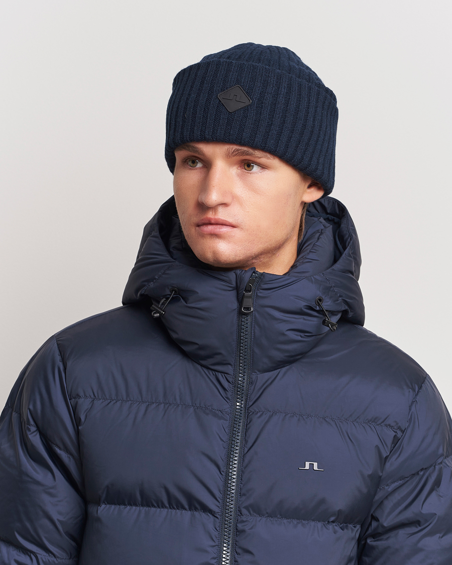 Herre |  | J.Lindeberg | Jive Wool Beanie Navy