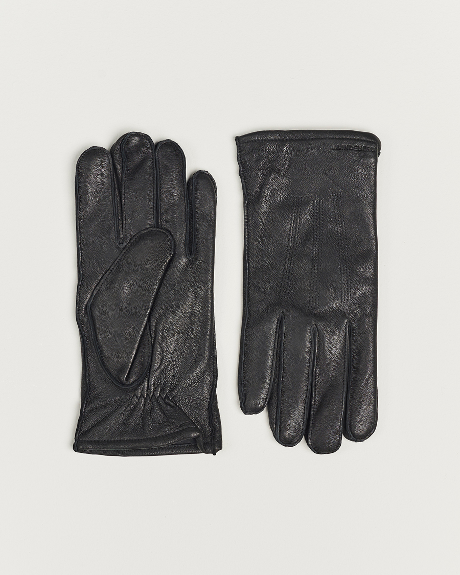 Herre | J.Lindeberg Milo Leather Glove Black | J.Lindeberg | Milo Leather Glove Black