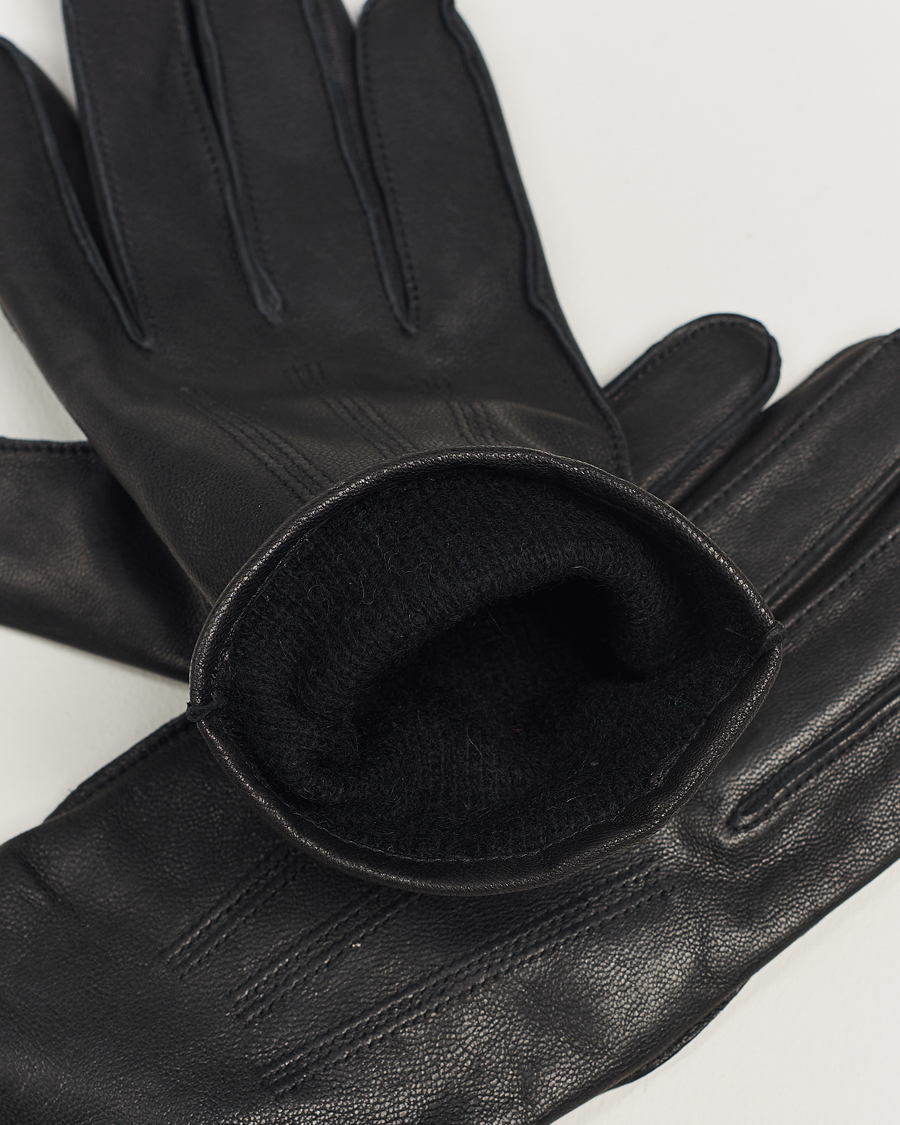 Herre | Hansker | J.Lindeberg | Milo Leather Glove Black