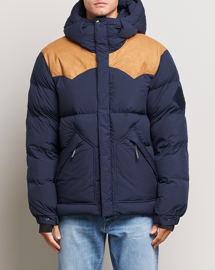 Herre | Jakker | J.Lindeberg | Dry Powder Down Jacket Navy