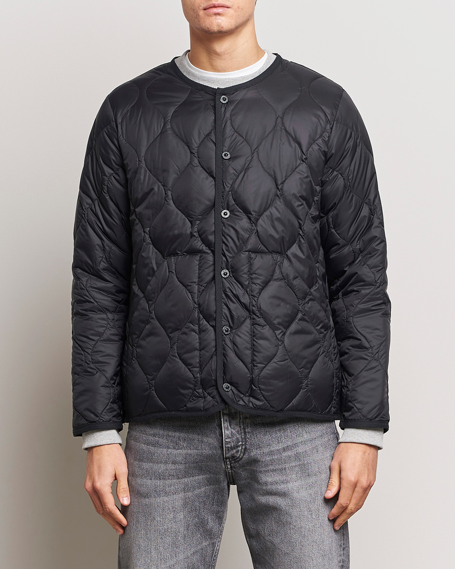Herre | TAION | TAION | Military Crew Neck Down Jacket Black