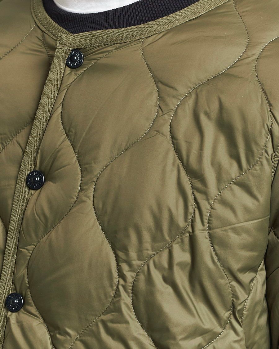 Herre | Jakker | TAION | Military Crew Neck Down Jacket Dark Olive