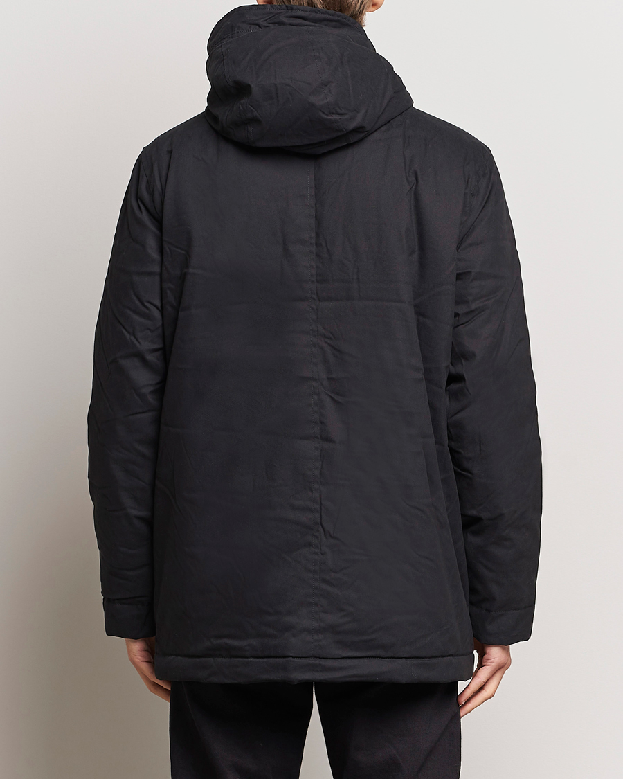Herre | Jakker | Lyle & Scott | Micro Fleece Parka Jet Black
