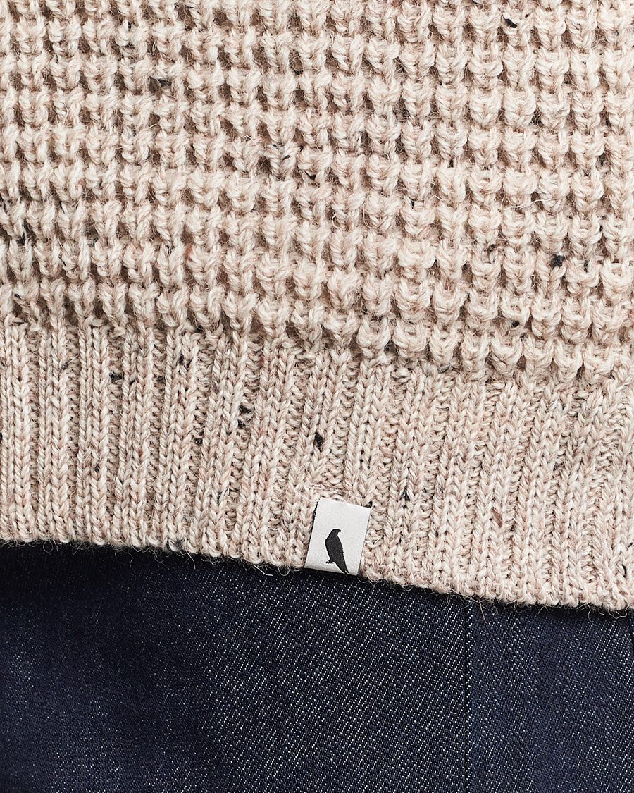 Herre | Gensere | Peregrine | Waffle Wool Shawl Cardigan Skiddaw