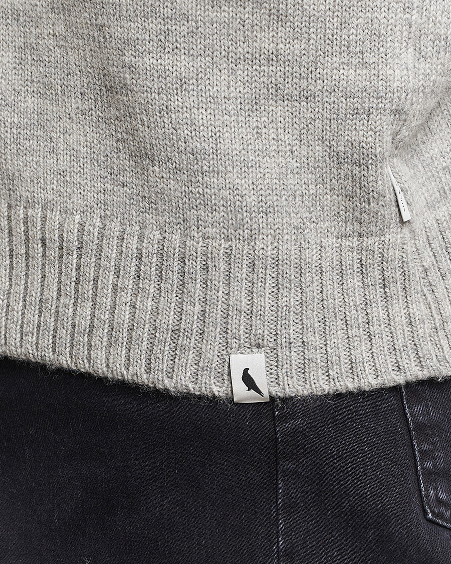 Herre | Gensere | Peregrine | Maker's Stitch Merino Cardigan Light Grey