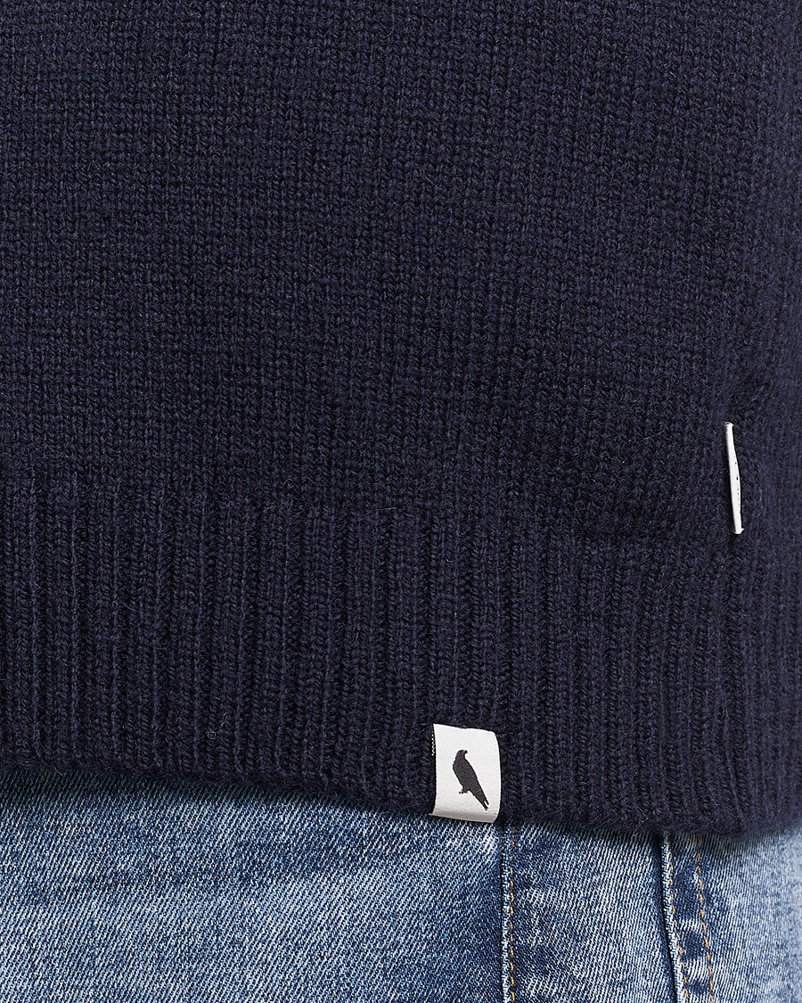 Herre | Gensere | Peregrine | Maker's Stitch Merino Cardigan Navy