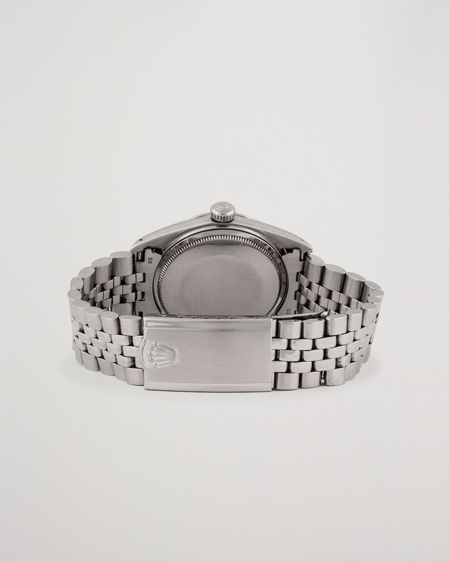 Herre | Rolex Pre-Owned Datejust 1603 Oyster Perpetual Steel Black | Rolex Pre-Owned | Datejust 1603 Oyster Perpetual Steel Black