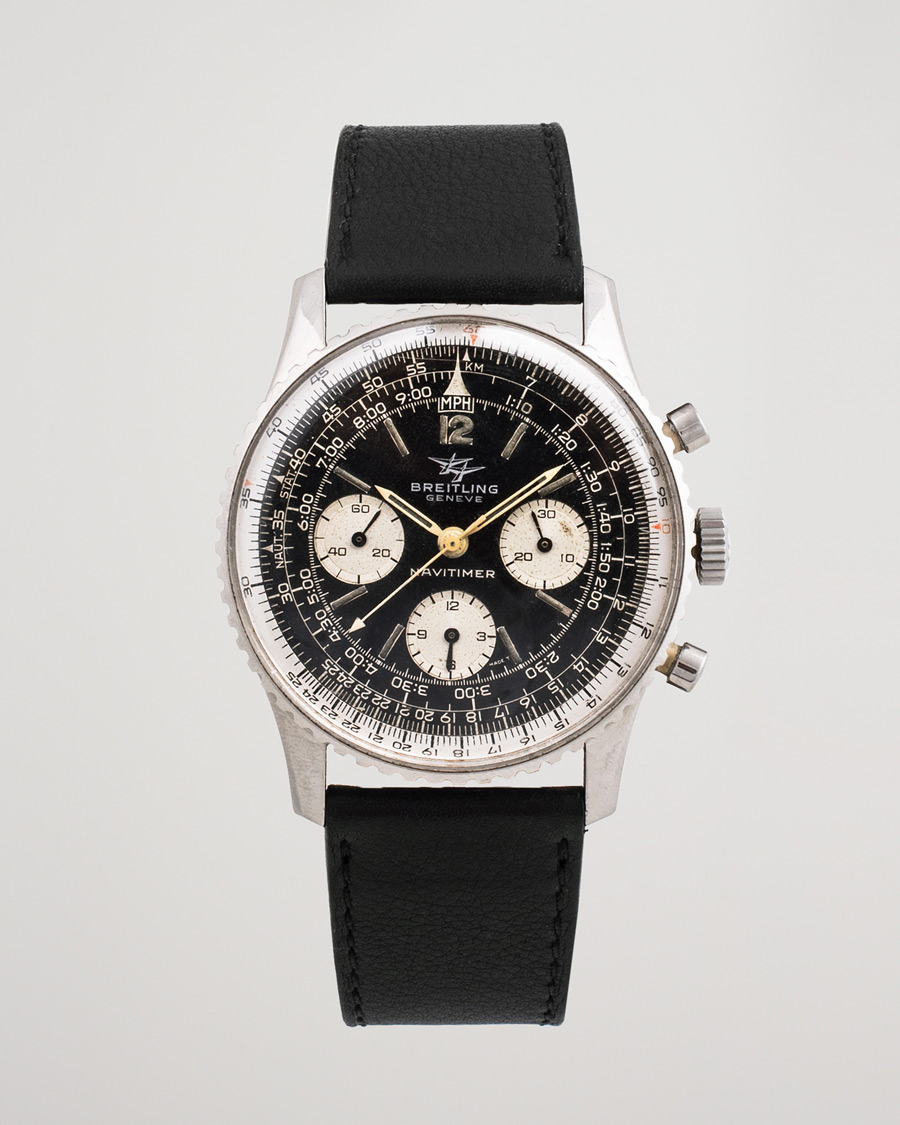 Herre | Breitling Pre-Owned Navitimer 806 Steel Black | Breitling Pre-Owned | Navitimer 806 Steel Black