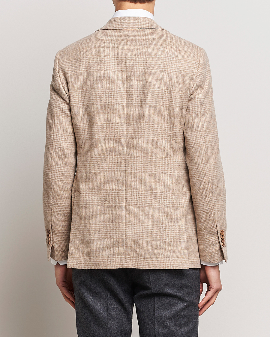 Herre | Dressjakker | Morris Heritage | Keith Glencheck Wool Blazer Khaki