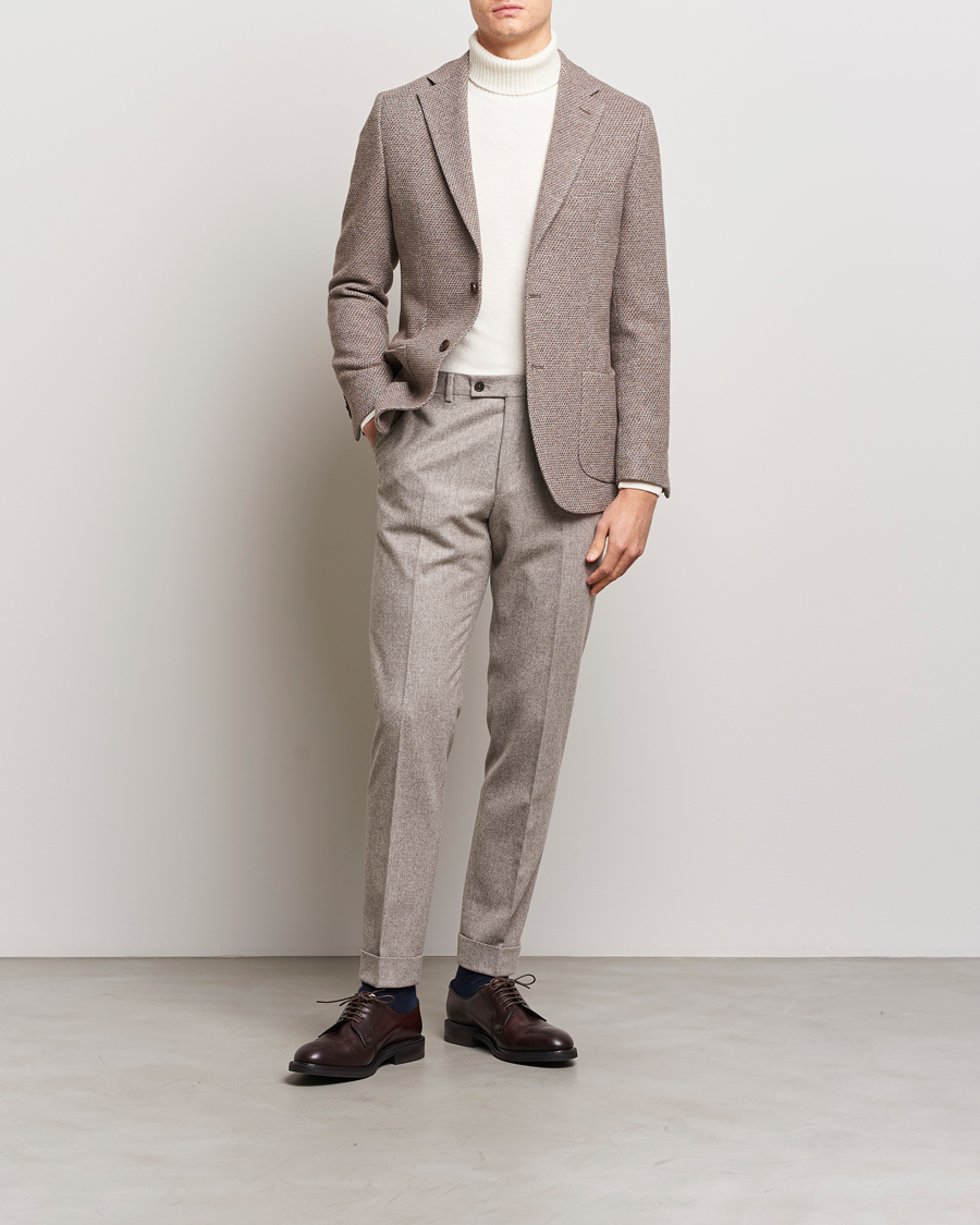 Herre | Dressjakker | Morris Heritage | Mike Soft Wool Blazer Brown