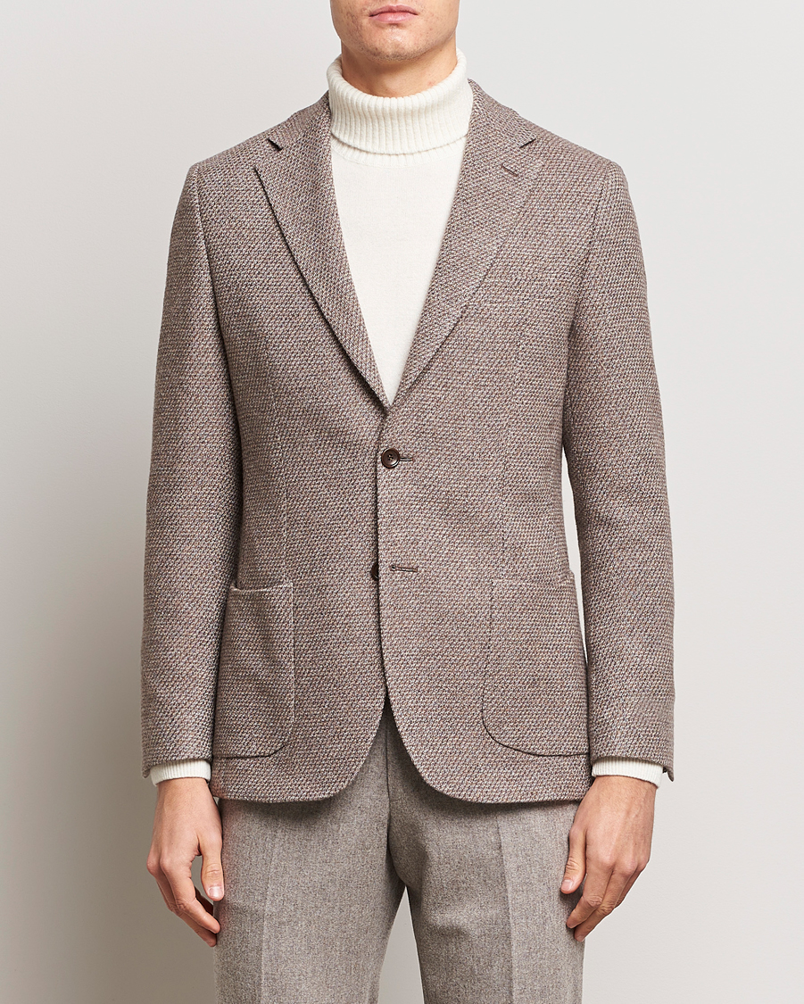 Herre | Dressjakker | Morris Heritage | Mike Soft Wool Blazer Brown
