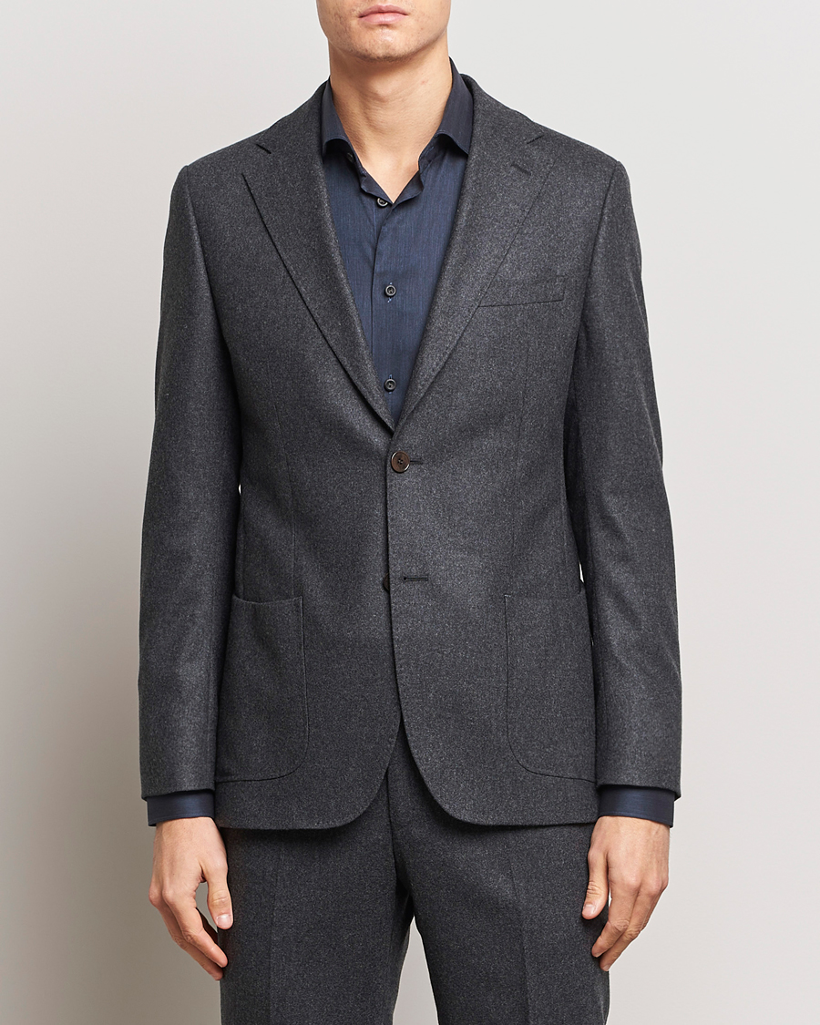 Herre | Klær | Morris Heritage | Mike Flannel Blazer Grey