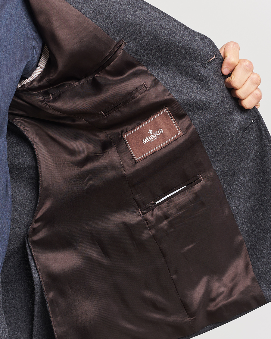 Herre | Dressjakker | Morris Heritage | Mike Flannel Blazer Grey