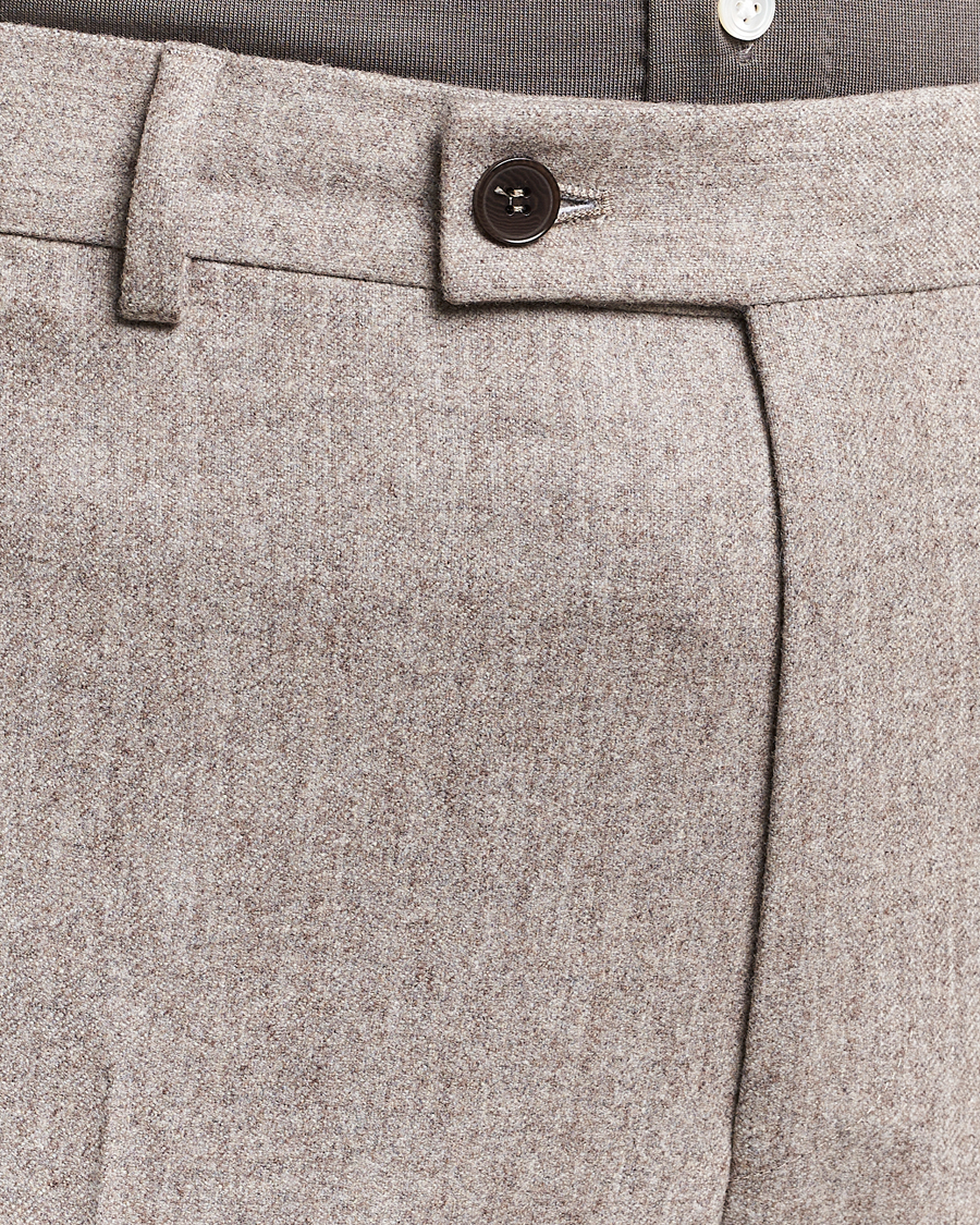 Herre | Bukser | Morris Heritage | Jack Flannel Trousers Khaki