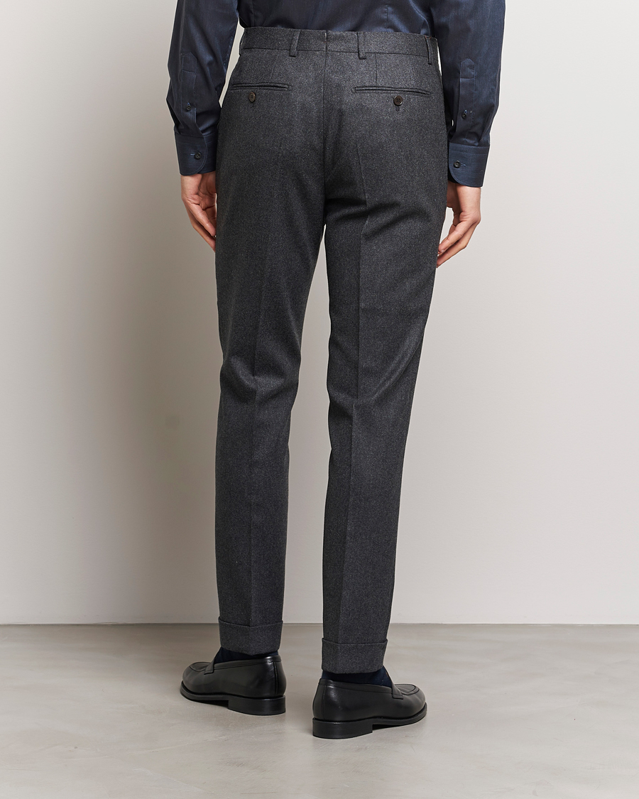 Herre | Bukser | Morris Heritage | Jack Flannel Trousers Grey