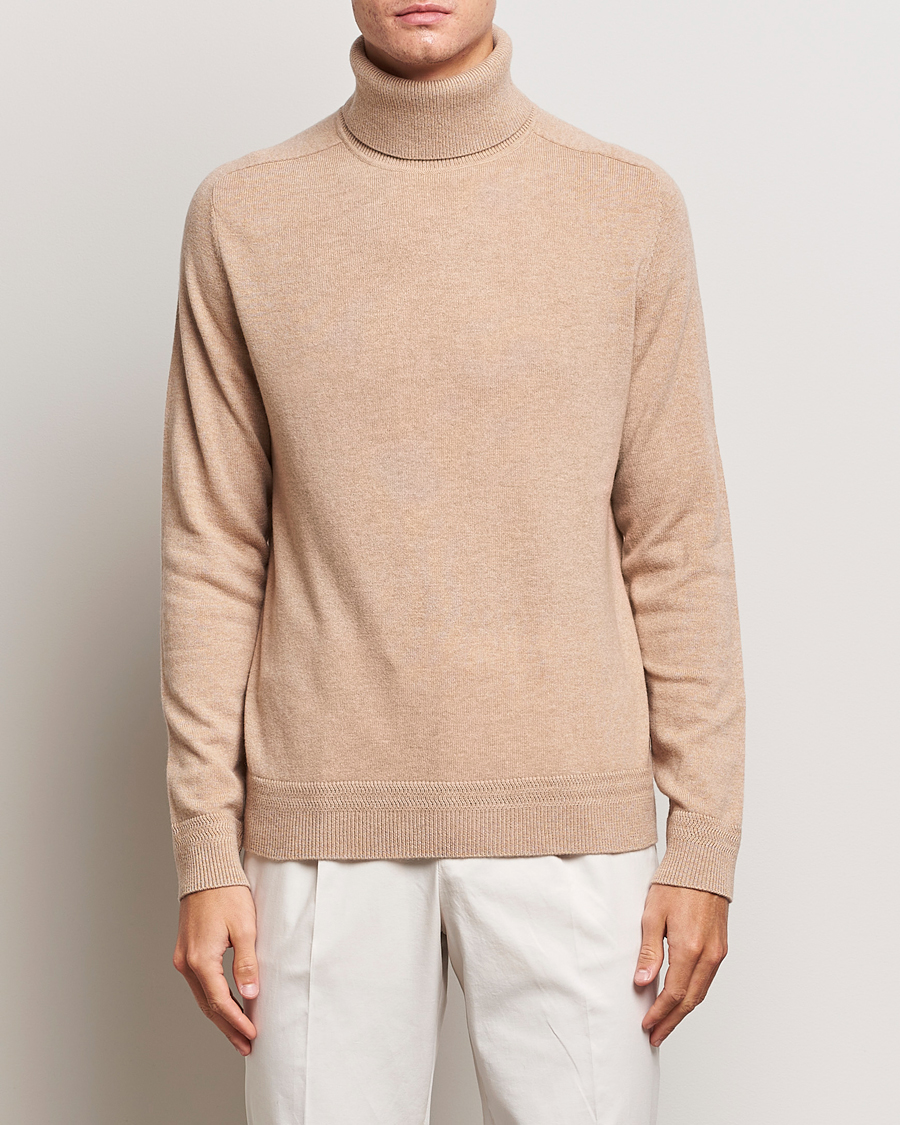 Herre |  | Morris Heritage | Dalton Wool/Cashmere Rollneck Camel