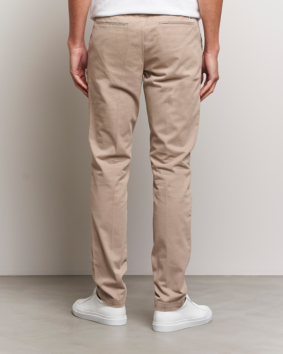 Herre | Bukser | BOSS BLACK | Kaito1 Chinos Open Beige
