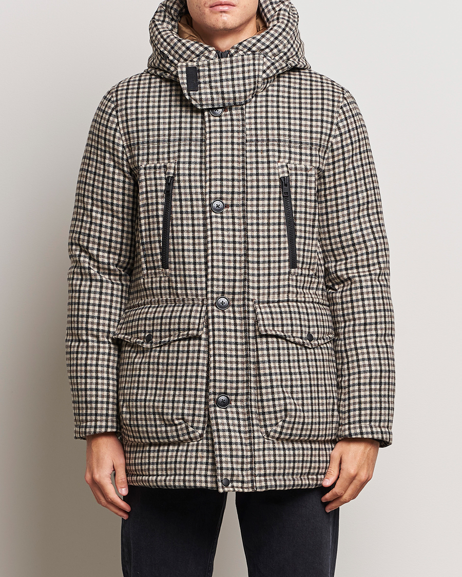 Herre |  | Woolrich | Wool Arctic Parka Cream Check