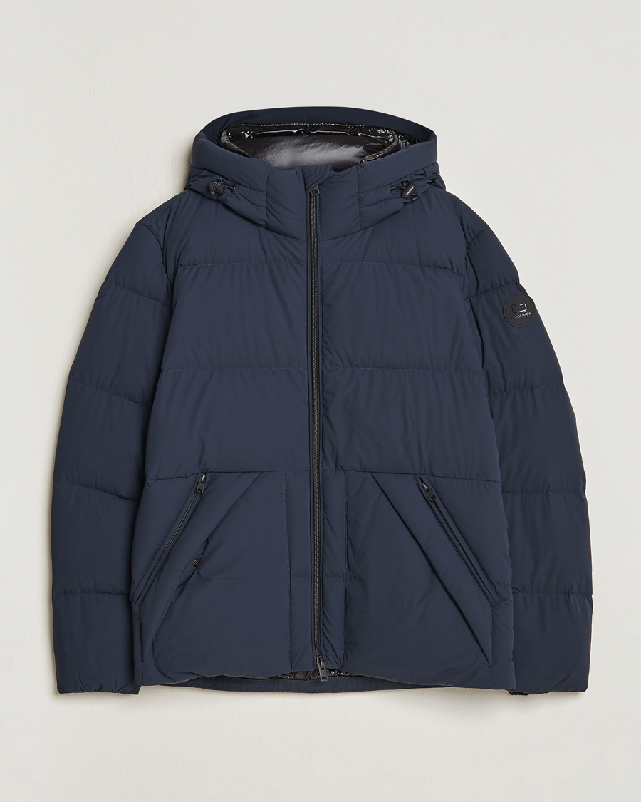 Herre | Jakker | Woolrich | Sierra Supreme Down Jacket Melton Blue