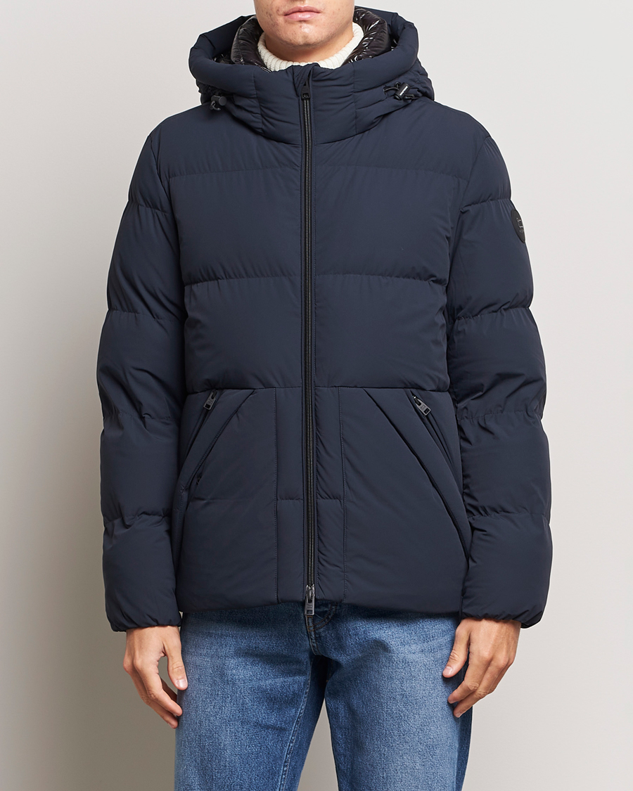 Herre |  | Woolrich | Sierra Supreme Down Jacket Melton Blue