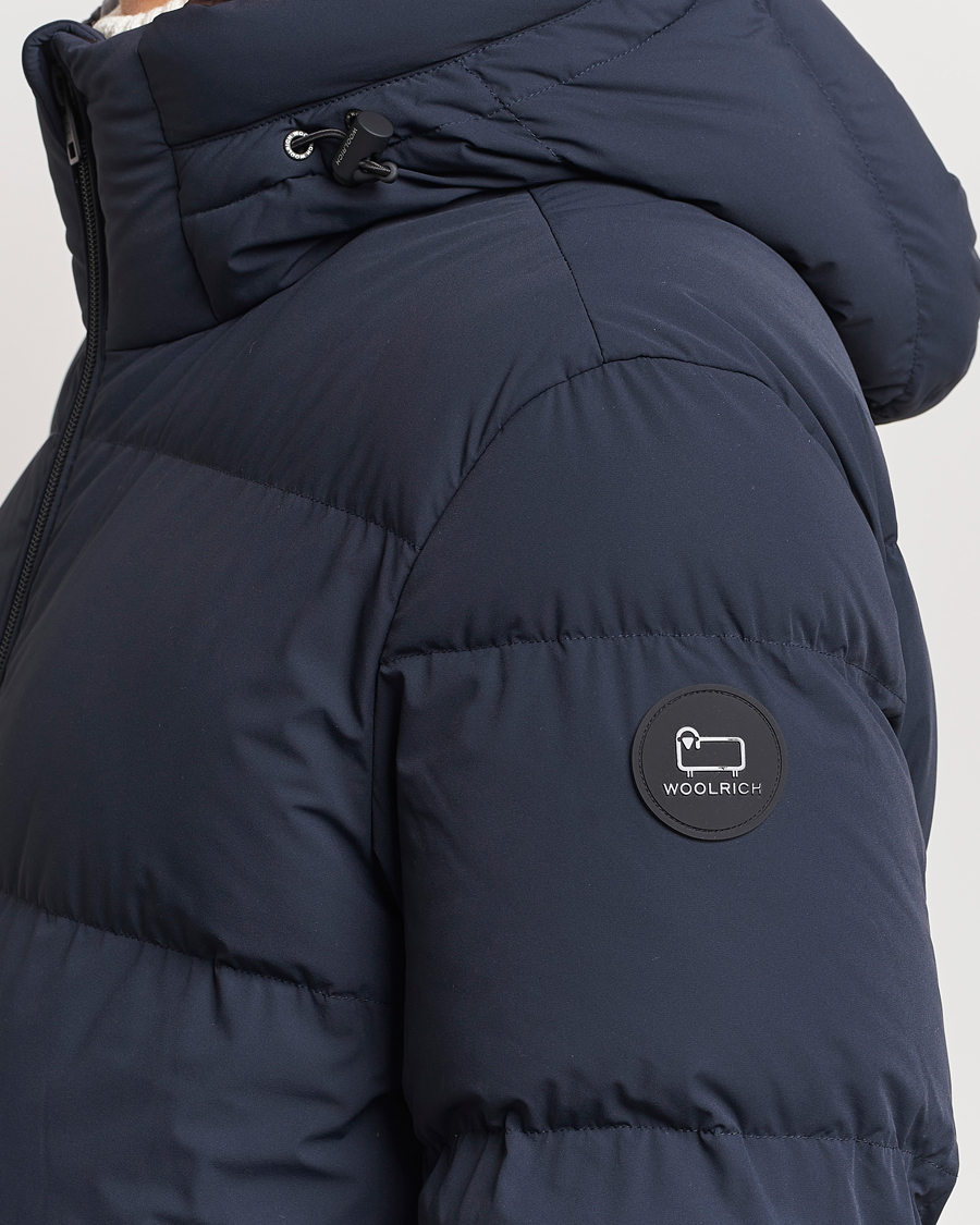 Herre | Jakker | Woolrich | Sierra Supreme Down Jacket Melton Blue