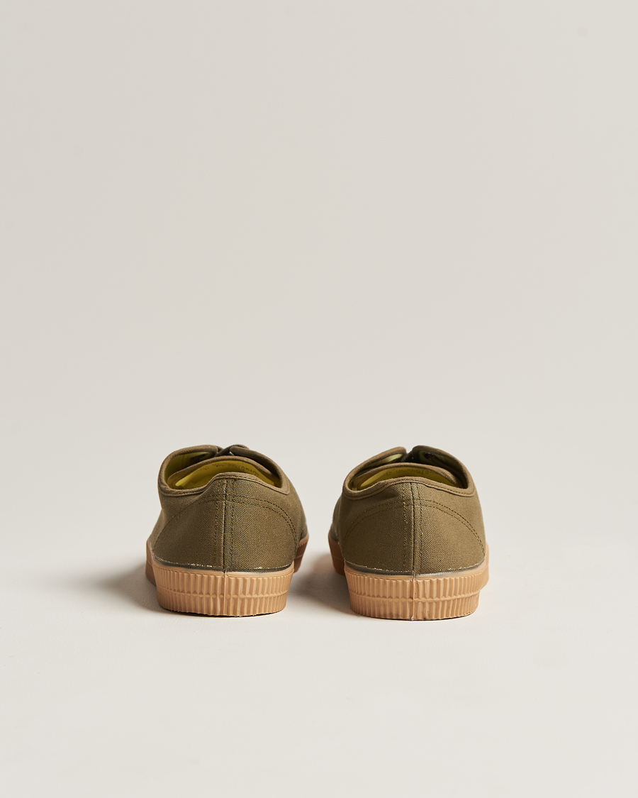 Herre | Sneakers | Novesta | Star Master Organic Cotton Sneaker Military/Transparant
