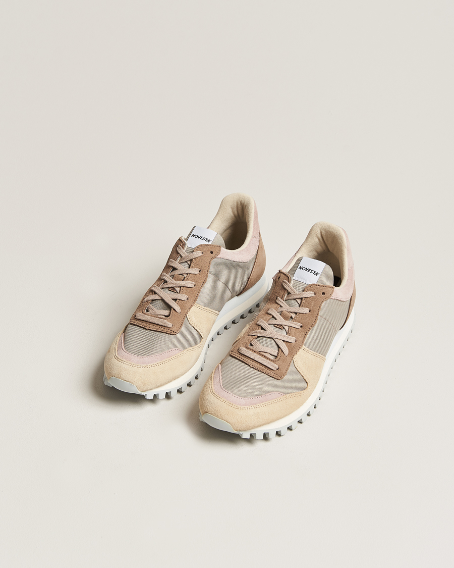 Herre | Novesta Marathon Trail Running Sneaker Beige | Novesta | Marathon Trail Running Sneaker Beige