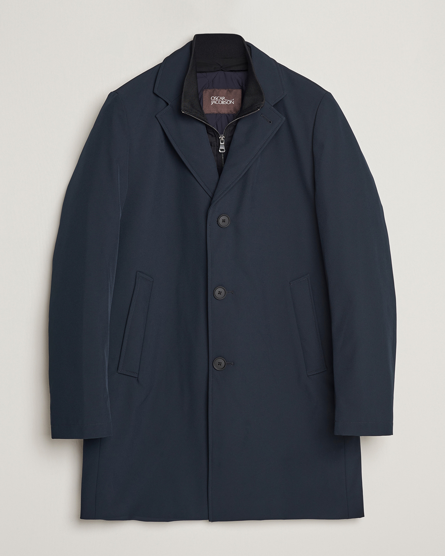 Herre | Jakker | Oscar Jacobson | Dalton Padded Coat Navy