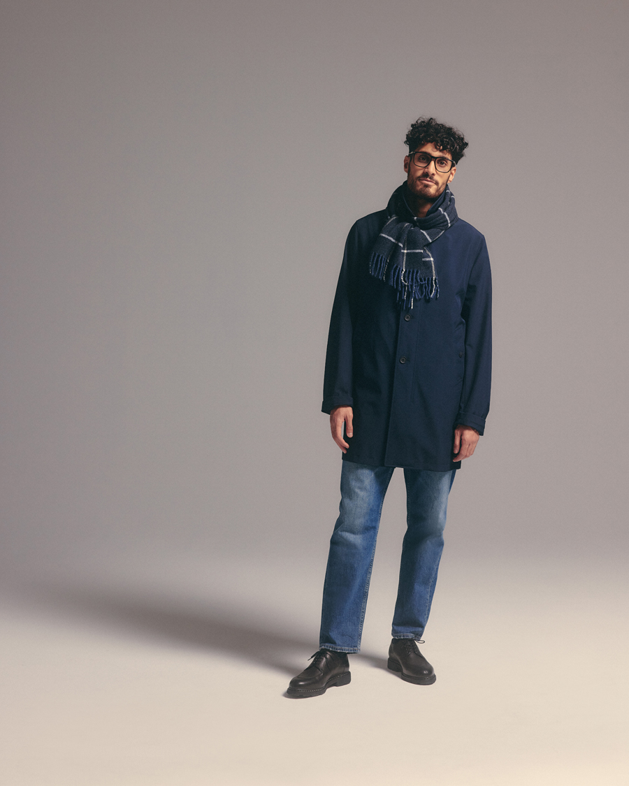 Herre | Jakker | Oscar Jacobson | Dalton Padded Coat Navy