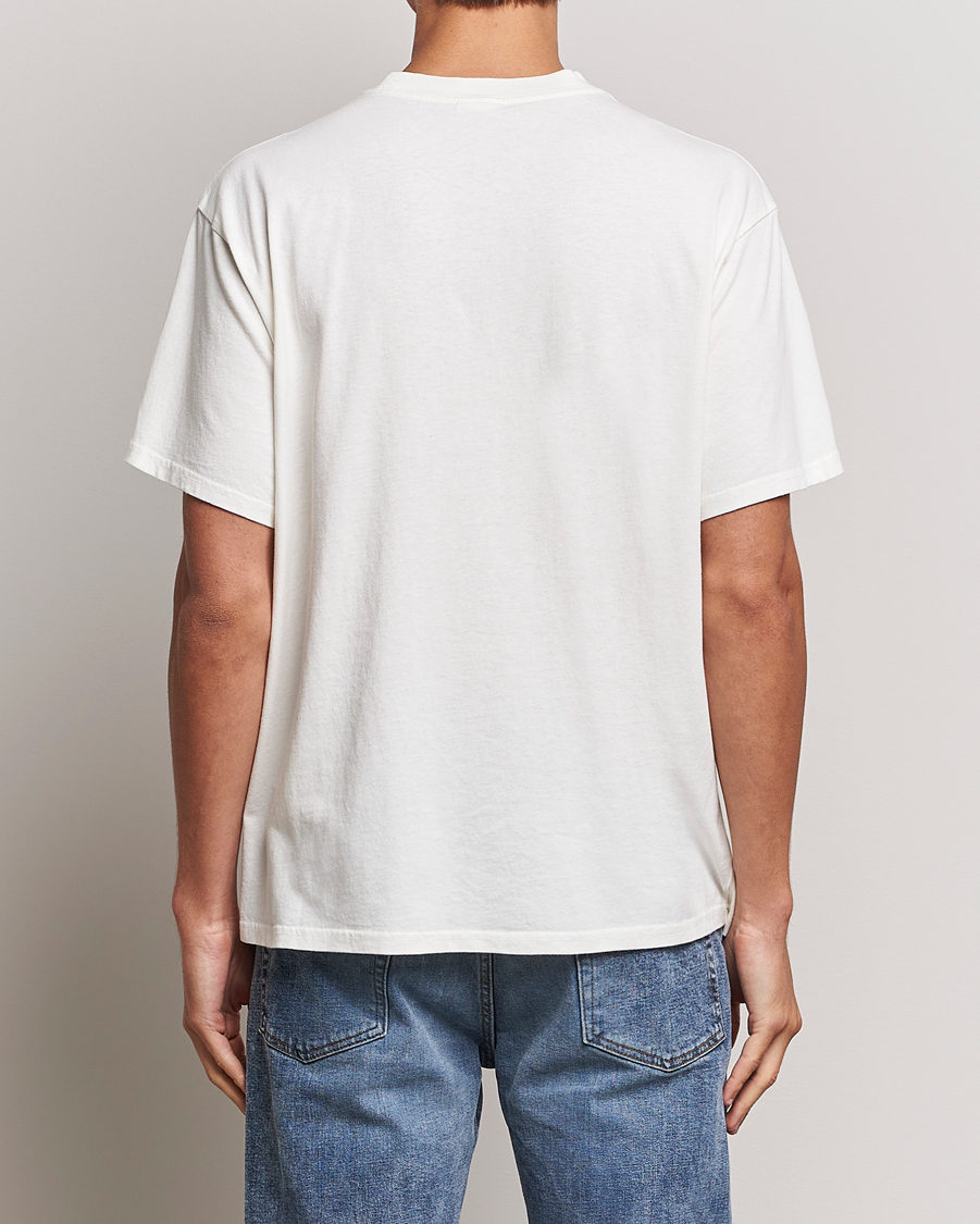 Herre | T-Shirts | Nudie Jeans | Koffe Future Crew Neck T-Shirt Off White