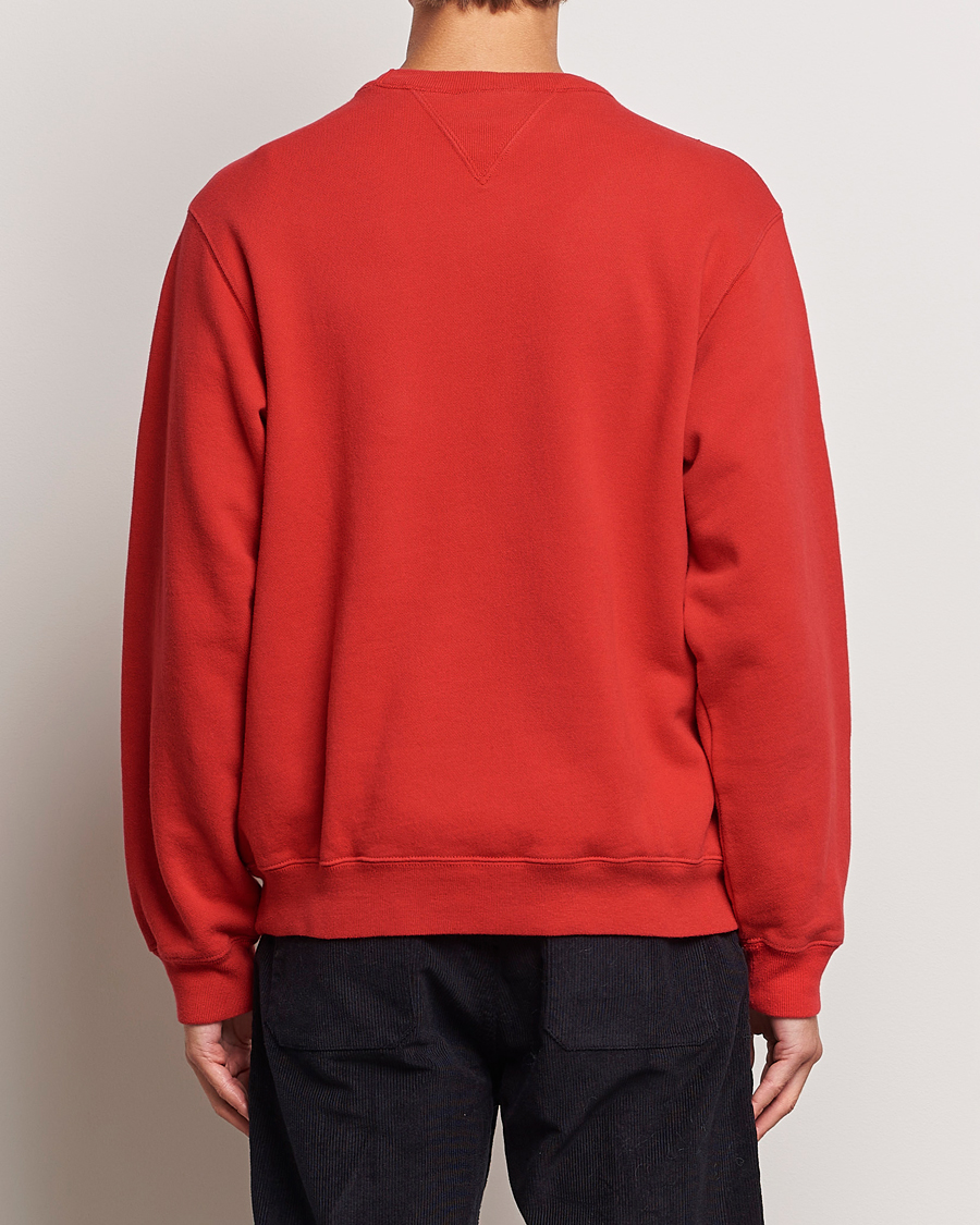Herre | Gensere | Nudie Jeans | Lasse Future Crew Neck Sweatshirt Red Alert