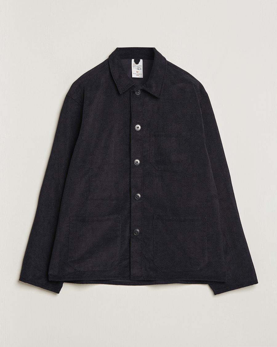 Herre | Skjorter | Nudie Jeans | Buddy Corduroy Overshirt Navy