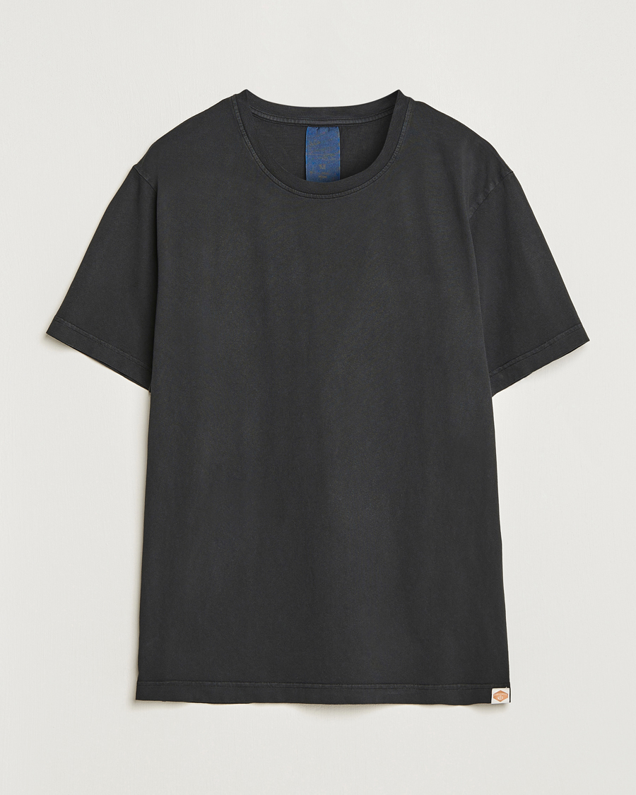 Herre | T-Shirts | Nudie Jeans | Uno Everyday Crew Neck T-Shirt Black
