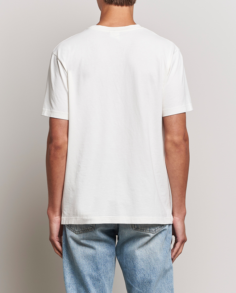 Herre | T-Shirts | Nudie Jeans | Uno Everyday Crew Neck T-Shirt Chalk White
