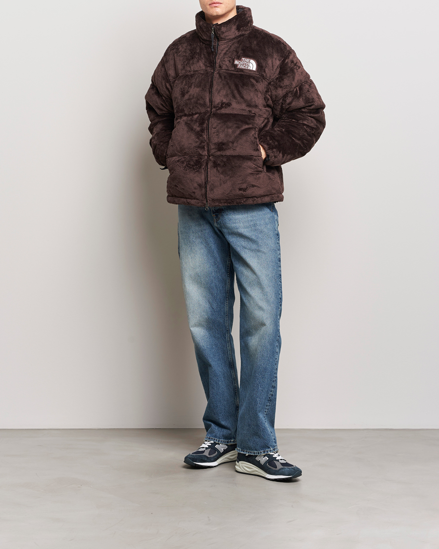 Herre | Jakker | The North Face | 1996 Retro Nuptse Fleece Velour Jacket Coal Brown